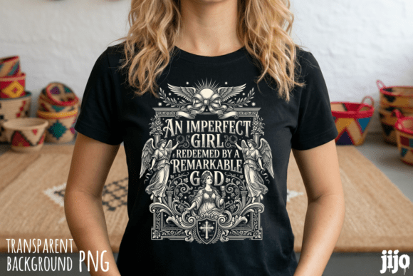 Angel God Christian Girl PNG T-Shirt Designs