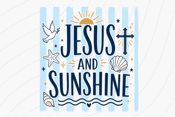 Christian Beach Summer Faith PNG