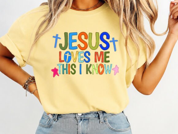 Jesus Loves Me T-Shirt Designs