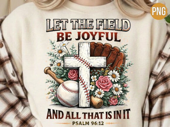 Religious Baseball Psalm Christian PNG T-Shirt Designs